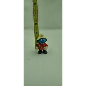 Smurfs - 20465 - Fireman Smurf Figure Pitufo Puffi Sclumpf Schtroumpf